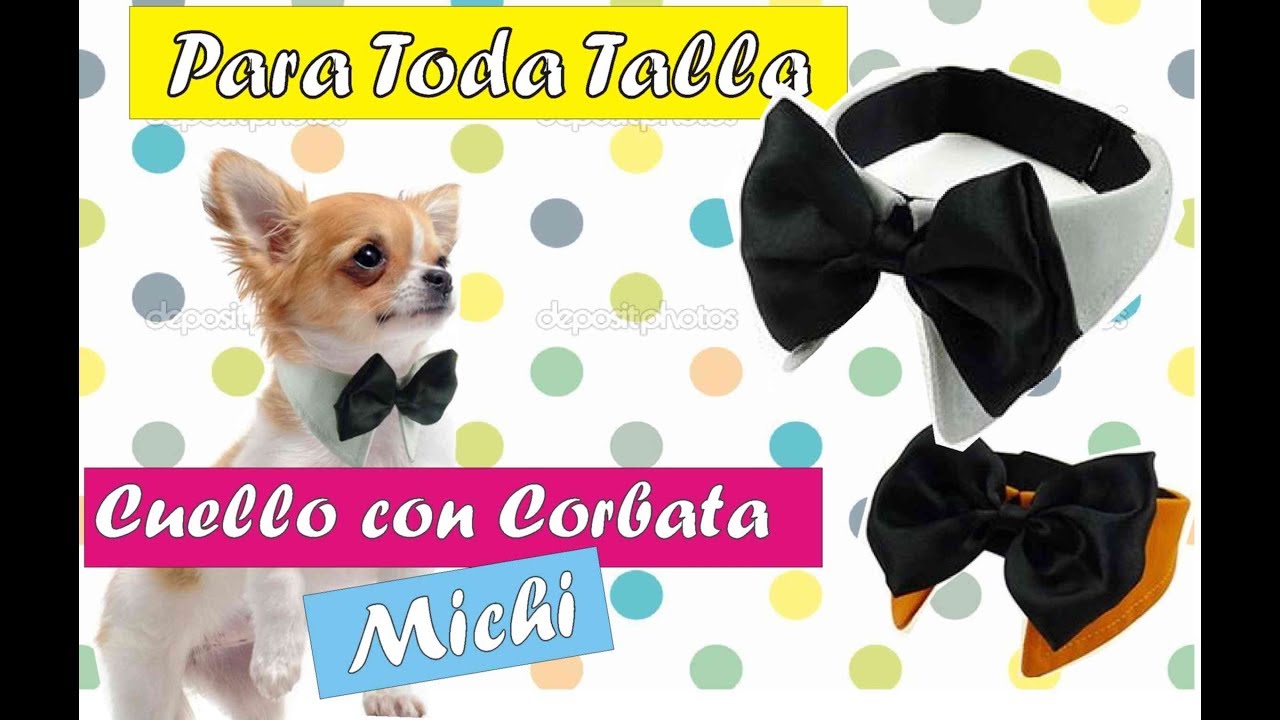 DIY Cuello con Corbatita! hazlo al Tamaño que desees!