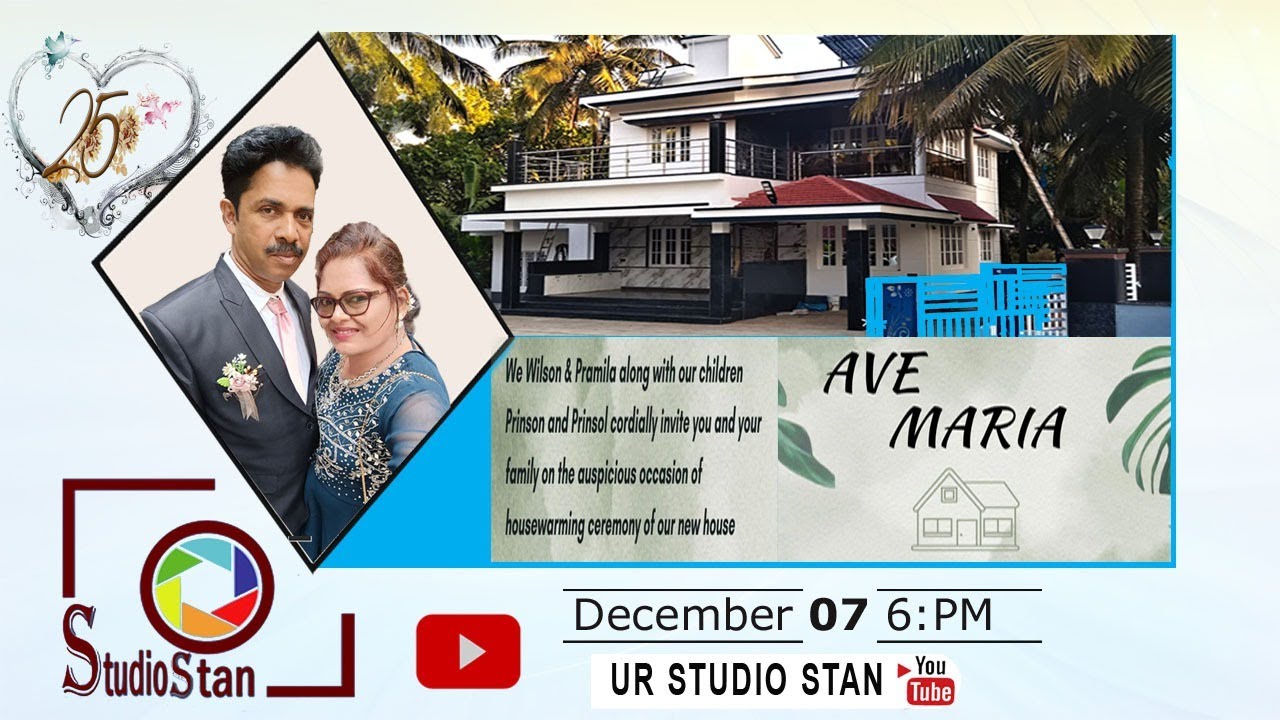 “Ave Maria” House Warming Ceremony Celebration live broadcasting by @urstudiostan7547 ​