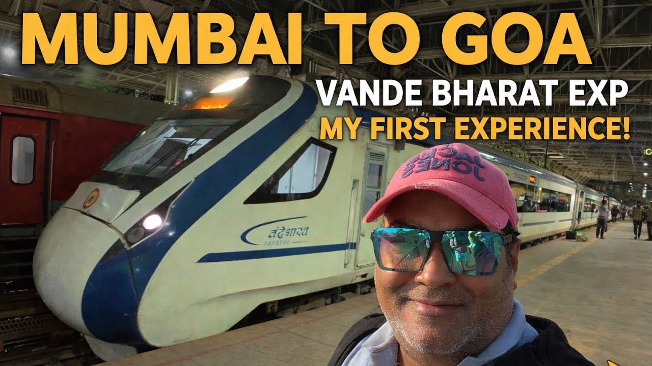 I Took the Vande Bharat to Goa... and I Didn't Expect This! 😱🚄 | Sachhit Tiwari 