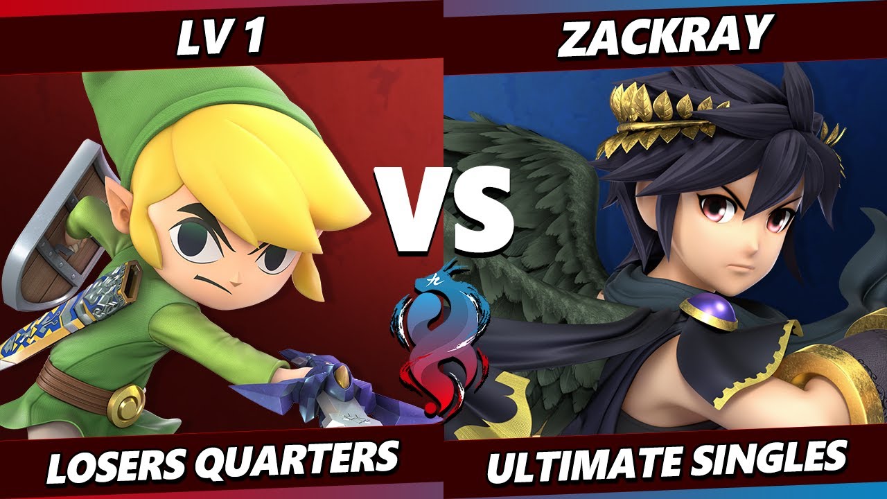 Kowloon Kagaribi TOP 8 - Lv.1 (Toon Link) Vs. zackray (Pit, Dark Pit, ROB) Smash Ultimate - SSBU