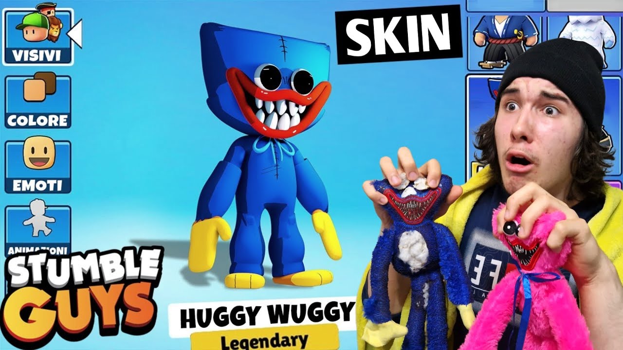 STUMBLE GUYS MI JE DAO UKLETI HUGGY WUGGY SKIN!