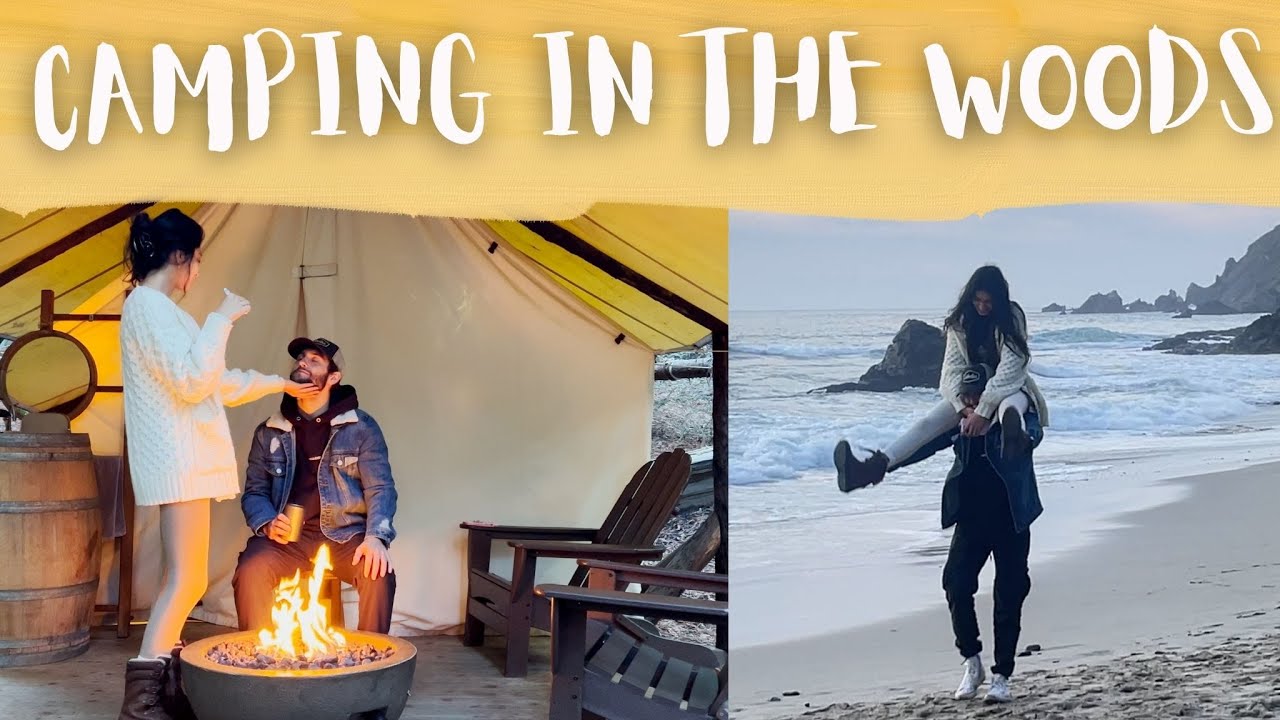We went GLAMPING with our Friends!