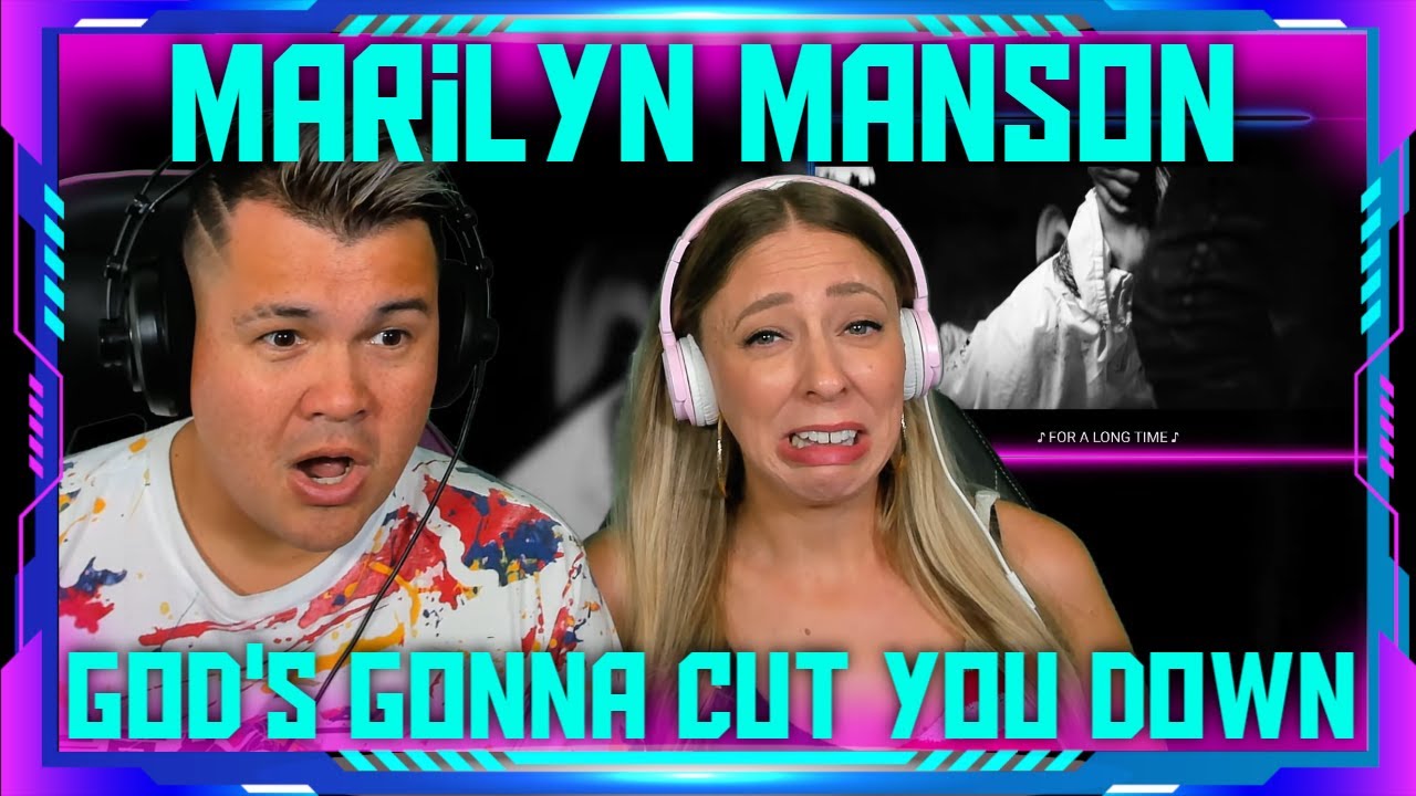 Reaction to Marilyn Manson - God's Gonna Cut You Down (Official) | THE WOLF HUNTERZ Jon and Dolly