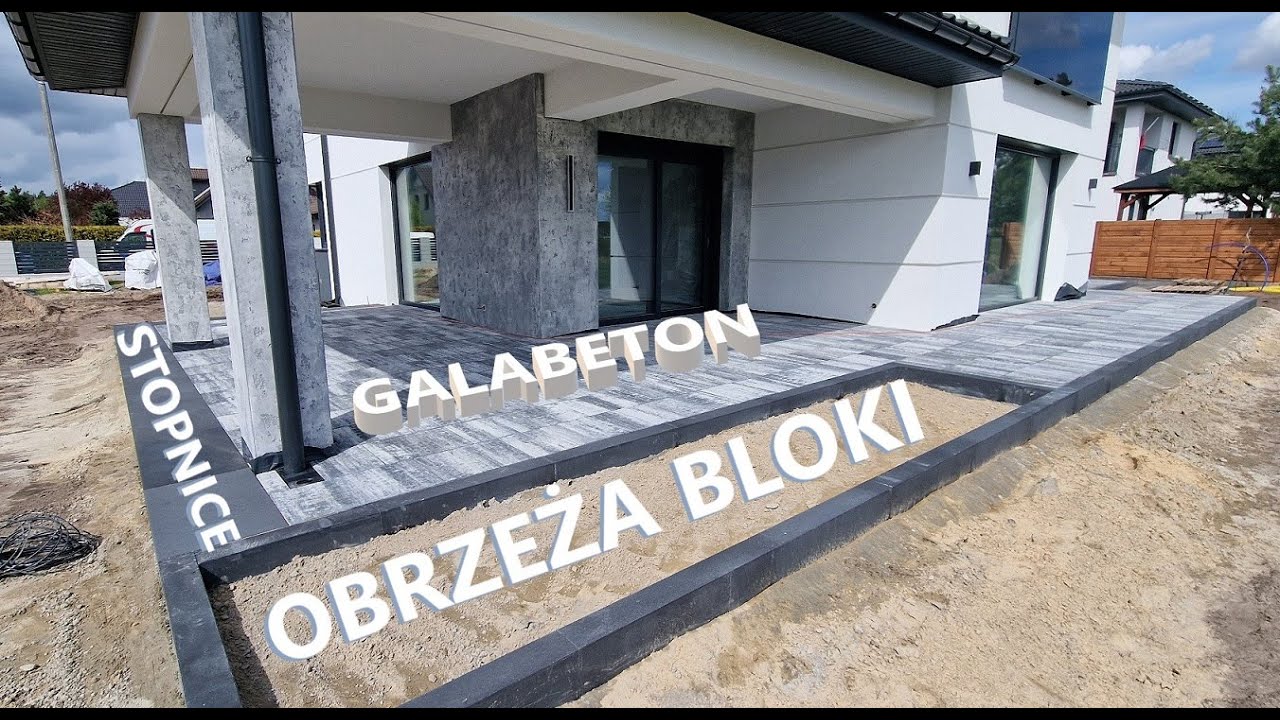 Bloki, obrzeża klamoty. Galabeton. Męcząca budowa 🚧🤨🤦‍♂️🤷‍♂️ #brukarzbydgoszcz #taras #paving #diy