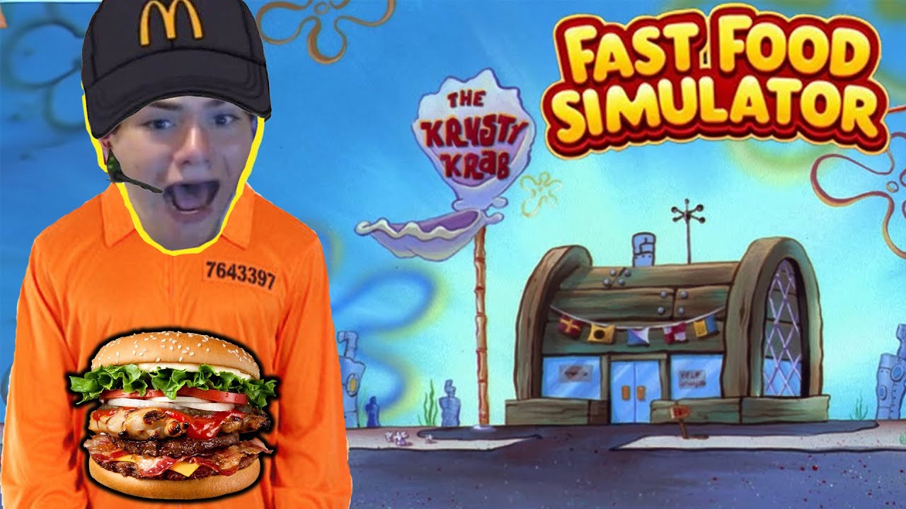 I ALMOST GOT ARRESTED!!! | Fast Food Simulator w/ Friends
