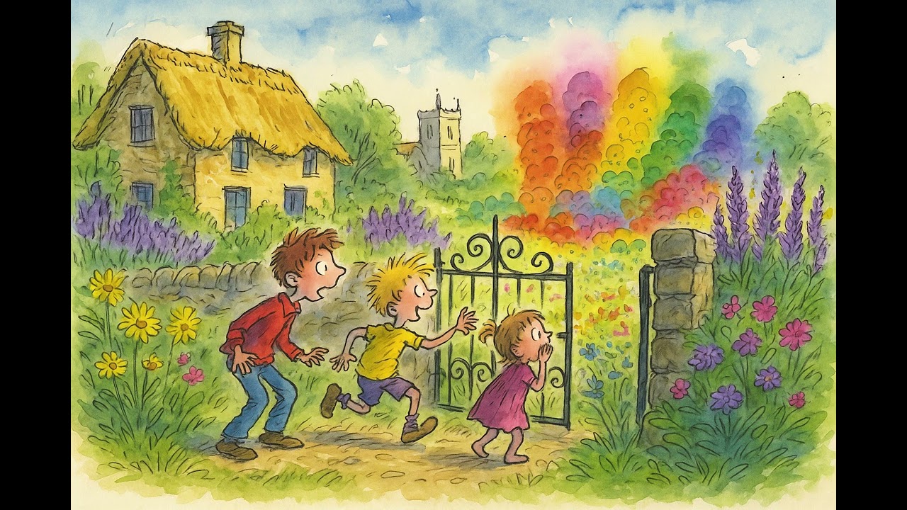 The Secret Rainbow Garden 🌈