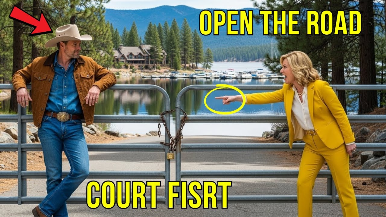 HOA Tried to Push Me Around… I Bought a Lake Cabin and Closed Their Only Access Road