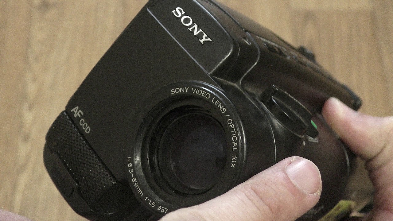 Видеокамера Sony Handycam CCD TR330E Часть 2