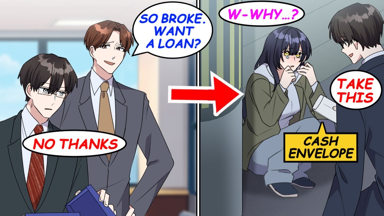 I got mocked as broke. Then I handed her an envelope of cash. Why did she cry!? [Manga]