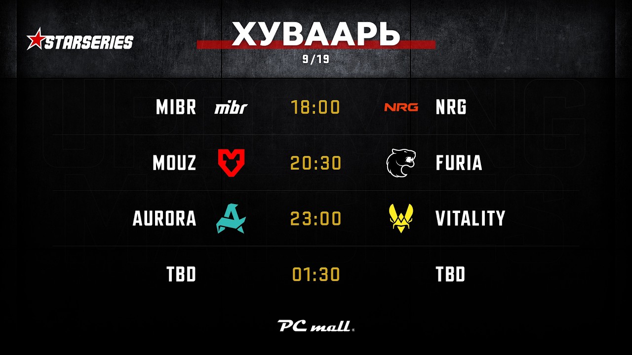 StarLadder StarSeries Fall 2026 | Day 3 | MN cast