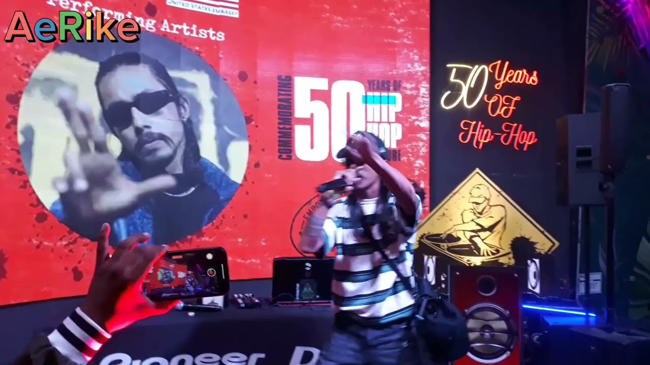 DonG X Lzzy (fight at Nepali HipHop culture 50 years celebration Event )|Walk with Me|ep-43|🎤