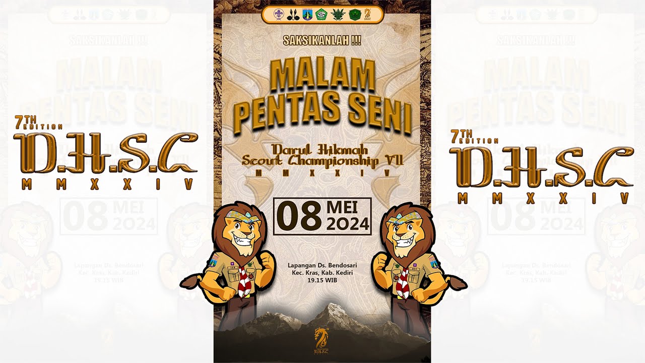 MALAM PENTAS SENI DHSC VII || PONDOK MODERN DARUL HIKMAH