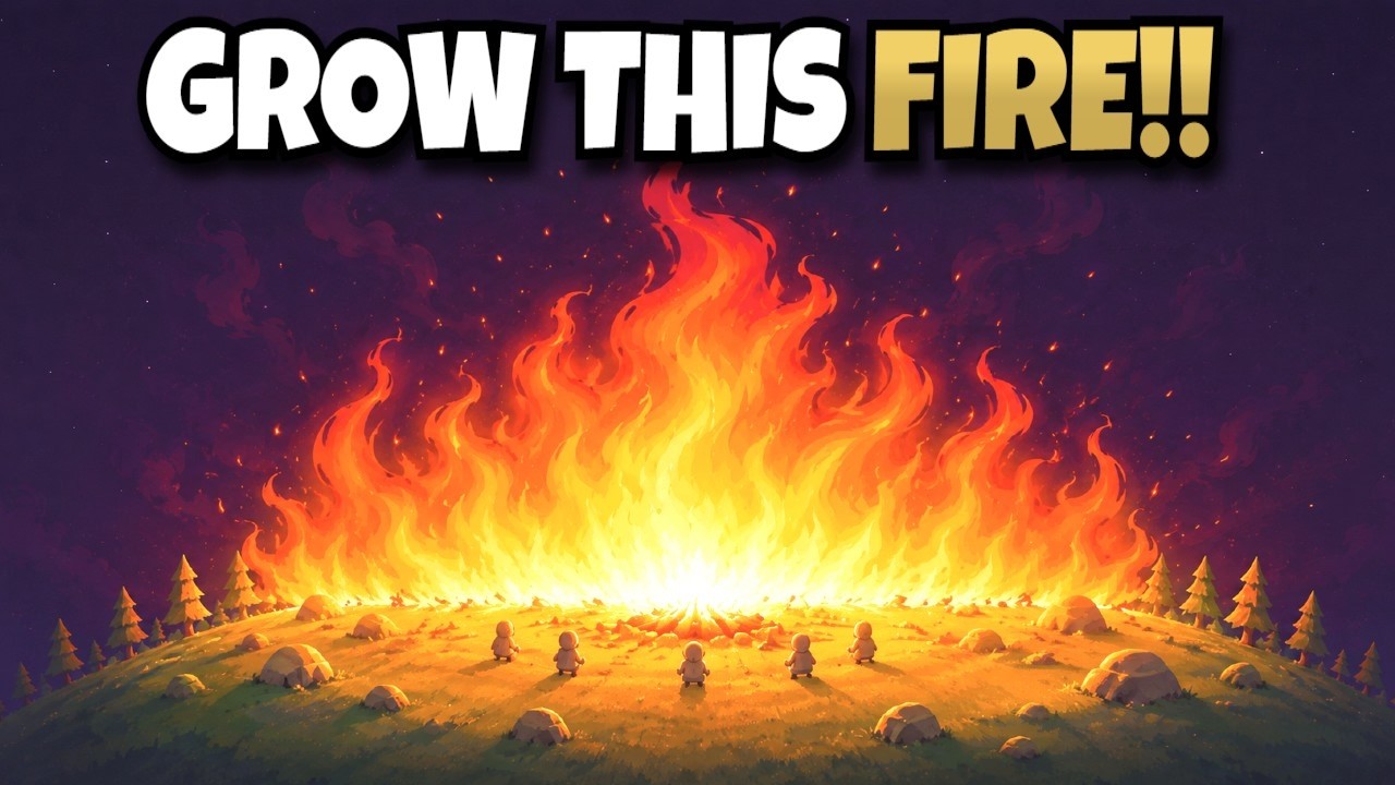 I Made a Fire BIGGER THAN THE SUN!