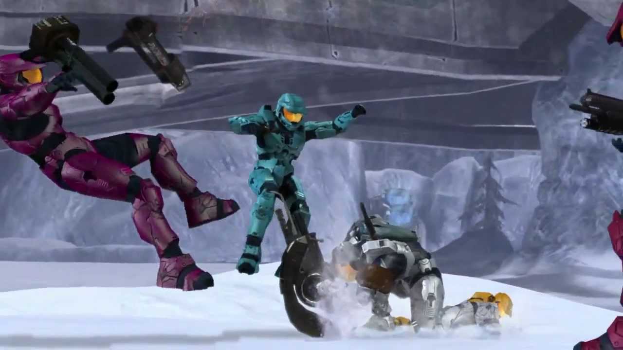 Red vs blue Ready Aim Fire