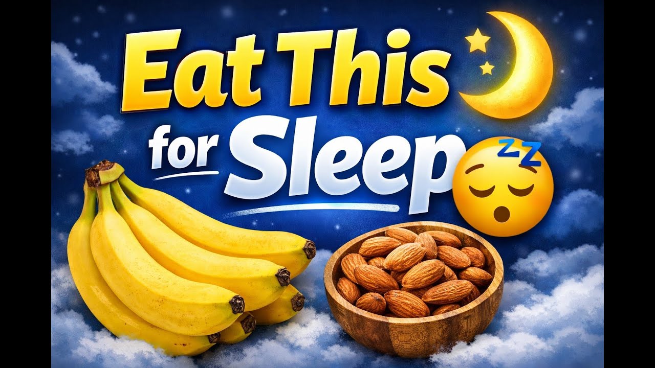 Eat These 10 Foods Before Bed for Deep Sleep (Backed by Science)
