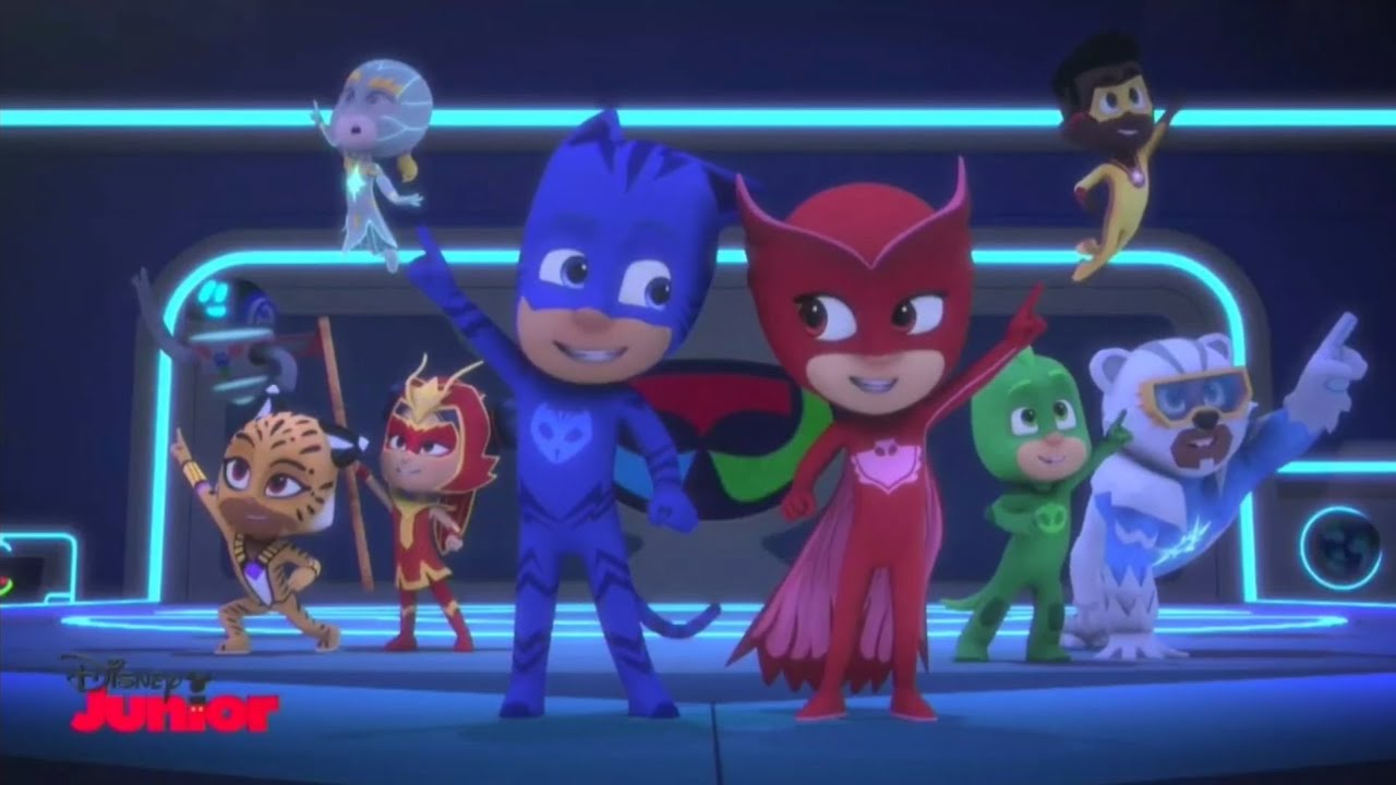 Catboy And Owlette, Connor And Amaya Moments in Pjmasks Power Heroes 💙❤️