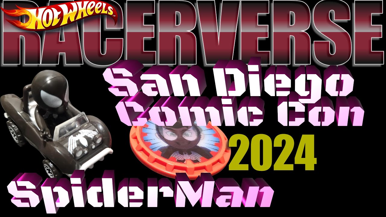 Hot Wheels Racer Verse SDCC 2024 Secret Wars SpiderMan Exclusive new