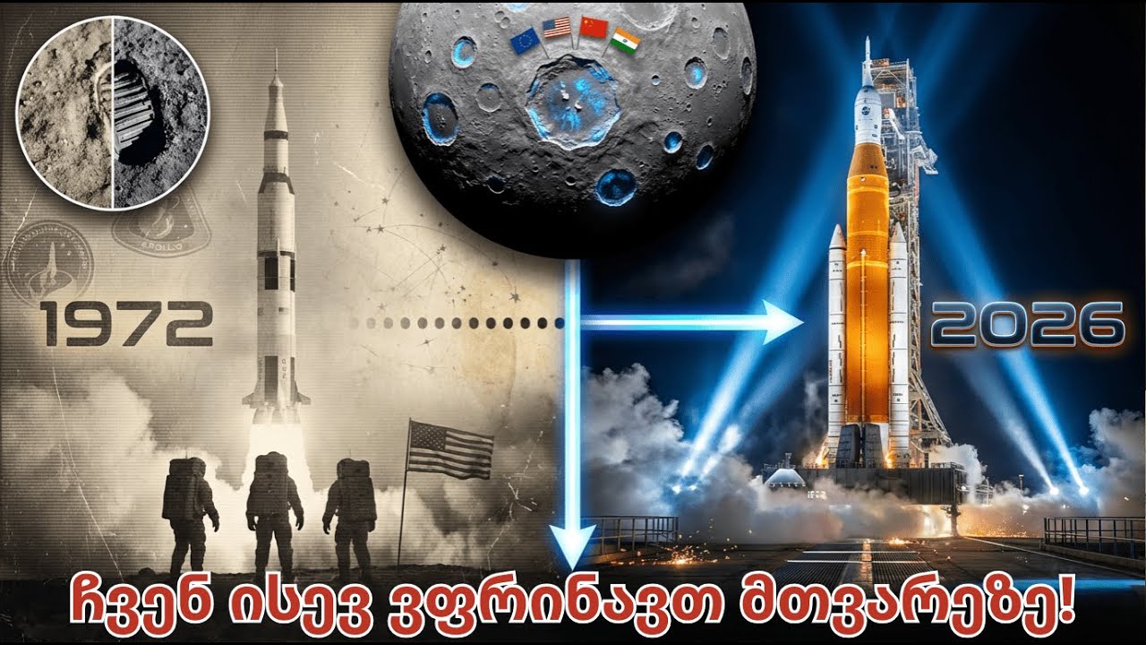 რატომ არ ვფრინავდით მთვარეზე 50 წელი და რა შეიცვალა? | Artemis მზადაა სტარტისთვის 2026