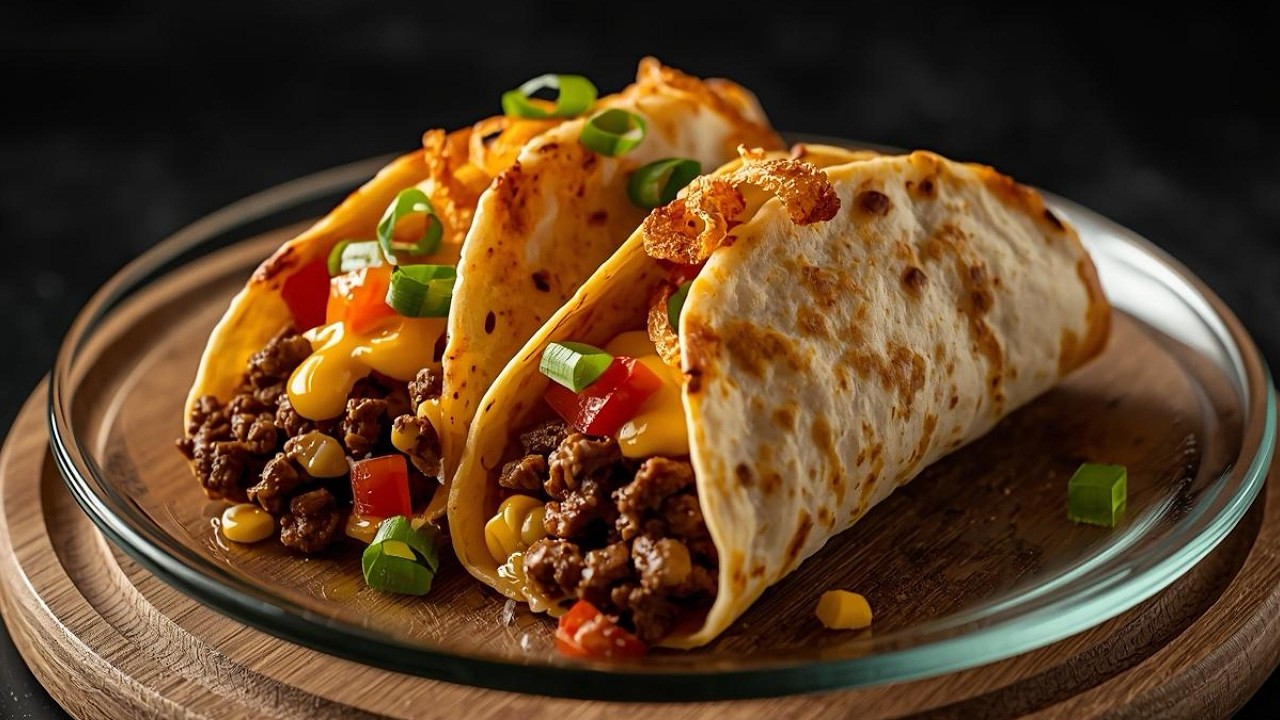The Crispiest Cheesy Mini Beef Wrap Cups – Easy Oven Baked Party Snack