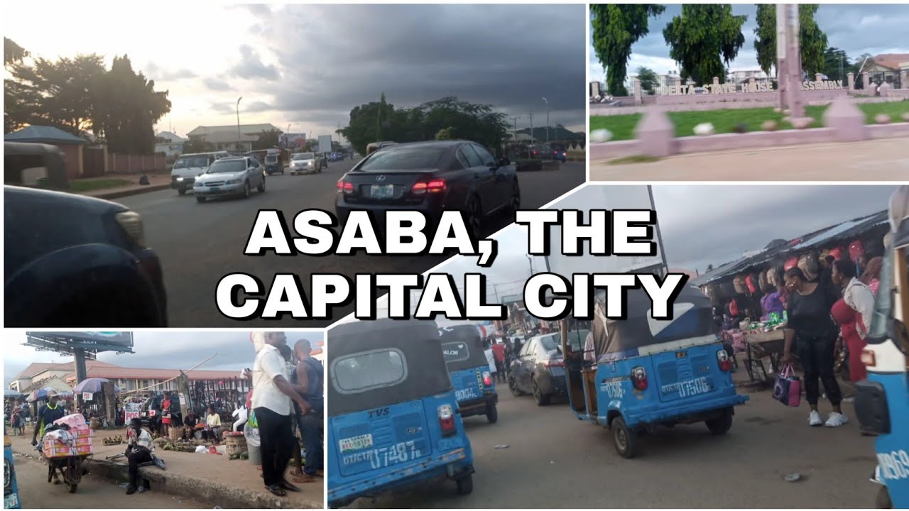 TOUR OF ASABA, THE CAPITAL CITY OF DELTA STATE NIGERIA || ROAD TRIP ROUND ASABA || MARY MOE