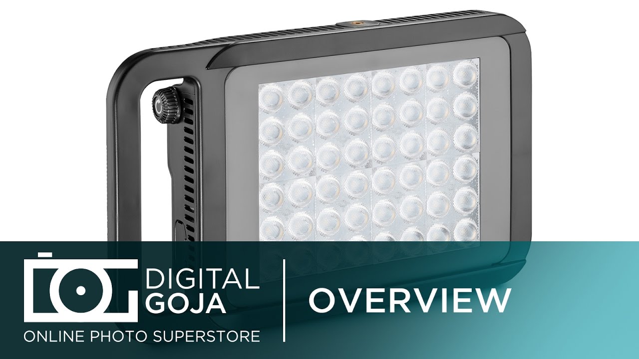 Manfrotto Lykos: Manfrotto Lykos (MLL1500-D) Daylight LED Light | LED Camera Light | Video