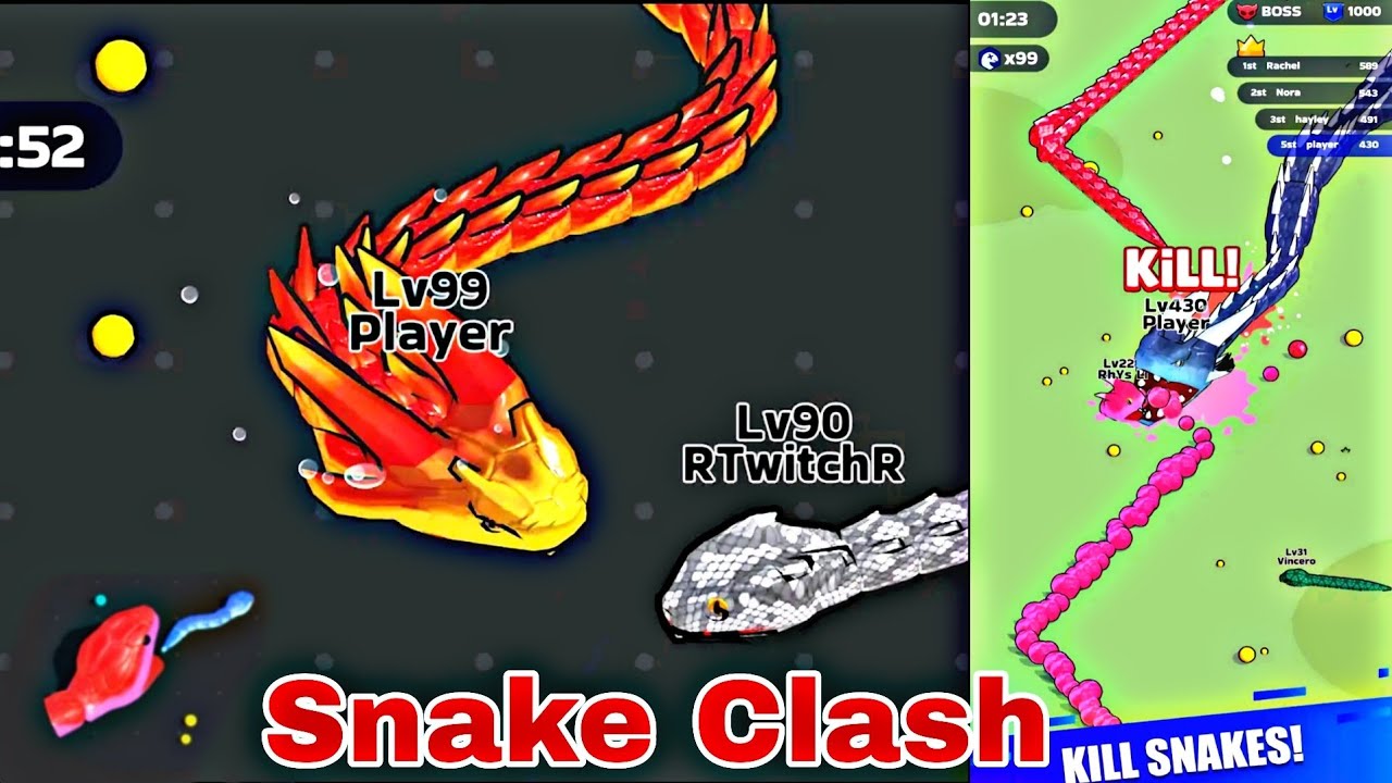 New Game Alert! 🐍 Snake Clash is a very exciting and fun game.1