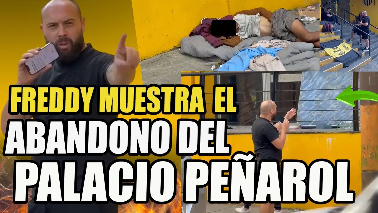 🔥 PEÑAROL: LA VERDAD El Palacio PEÑAROL abandonado  Freddy Garcia