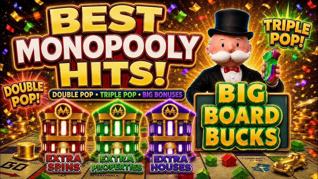 Double Pops, Triple Pops & Huge Monopoly Hits!