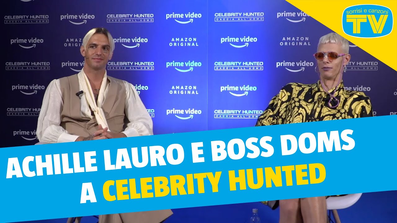 Achille Lauro e Boss Doms a Celebrity Hunted 2