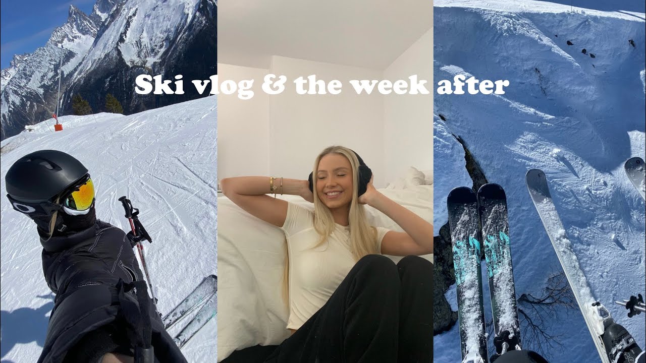 VLOG | ski trip, cinema date night & chilling at home ☁️