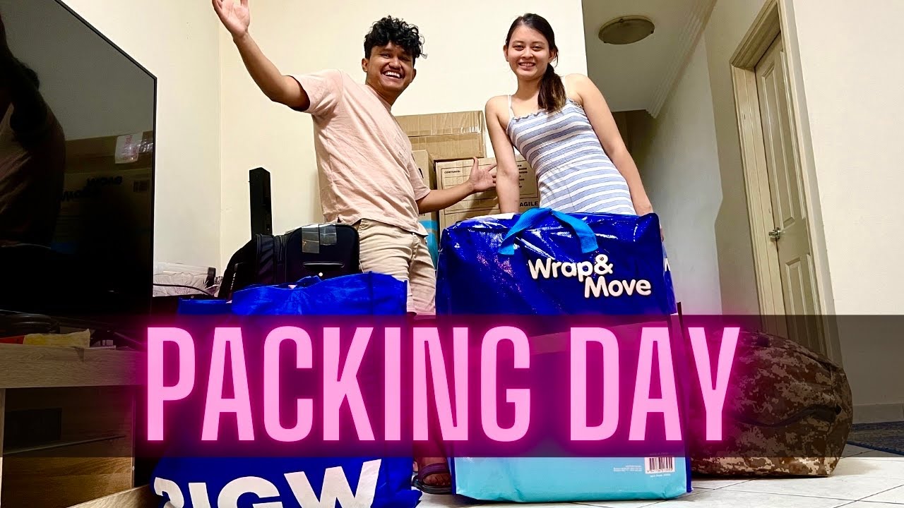 Packing day with Angry bird