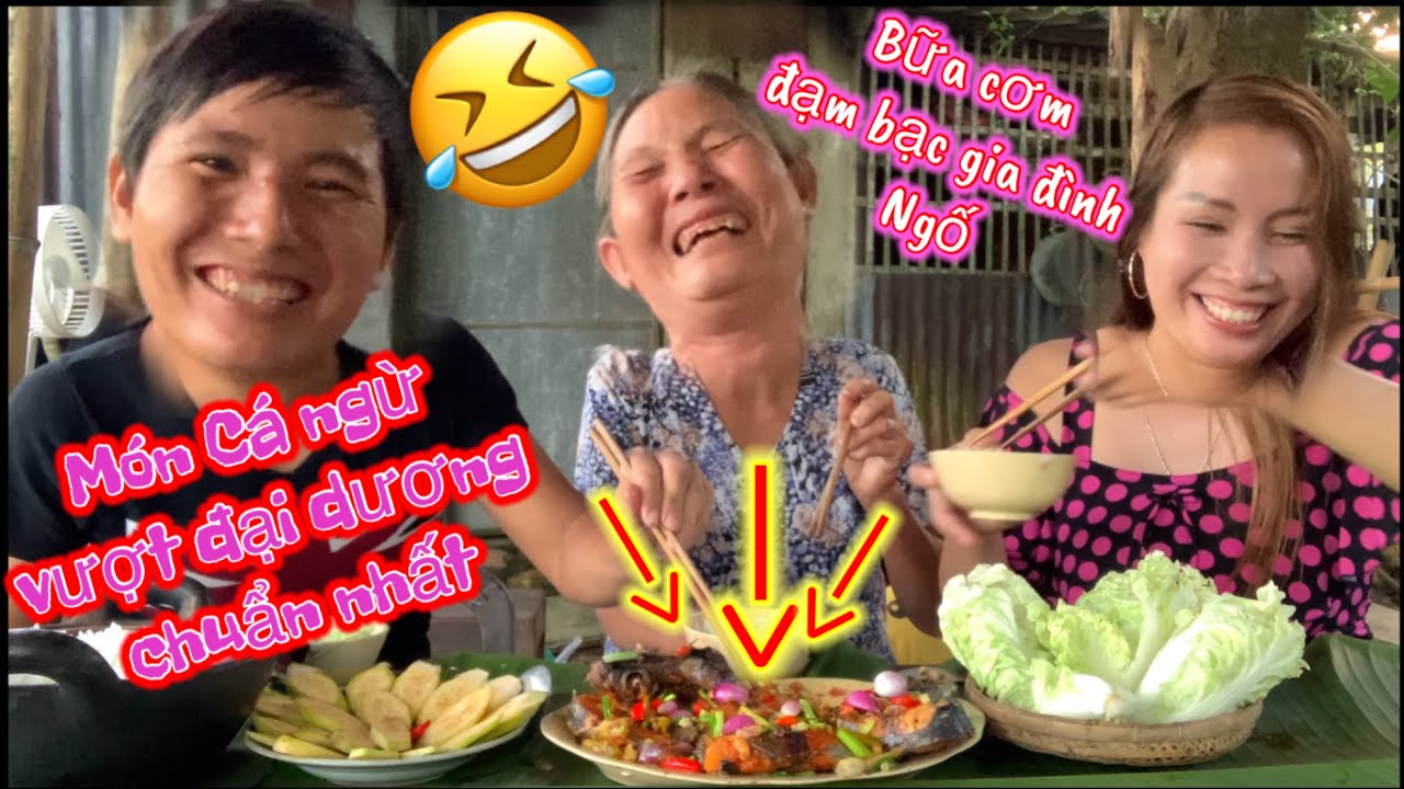 Bữa Cơm Đạm Bạc Gia Đình Ngố | Cá ngừ bò kho nước dừa chuẩn ngon nhức nách | Sơn ngố vlog