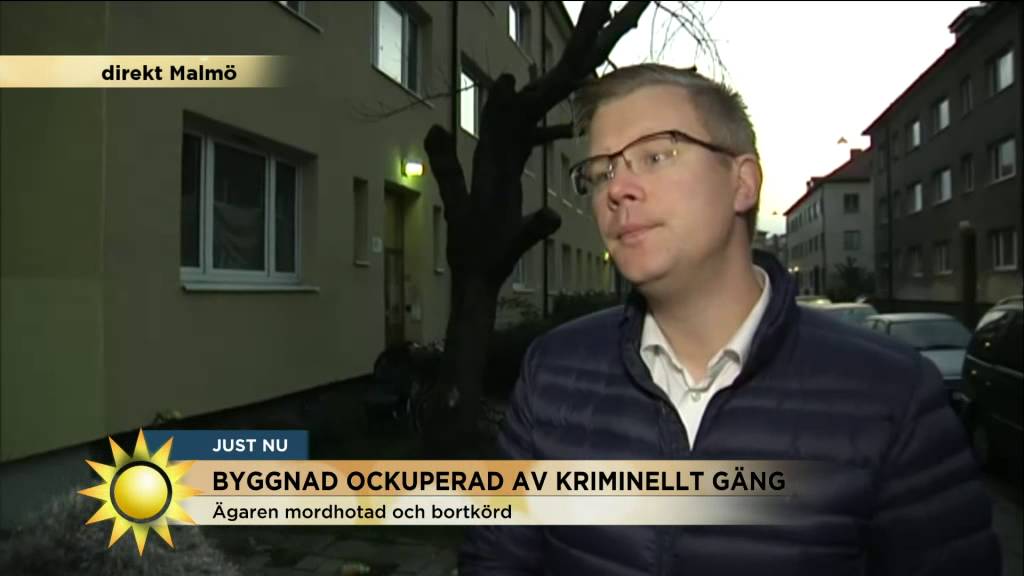 Kriminella har kidnappat ett helt hus i Malmö - Nyhetsmorgon (TV4)