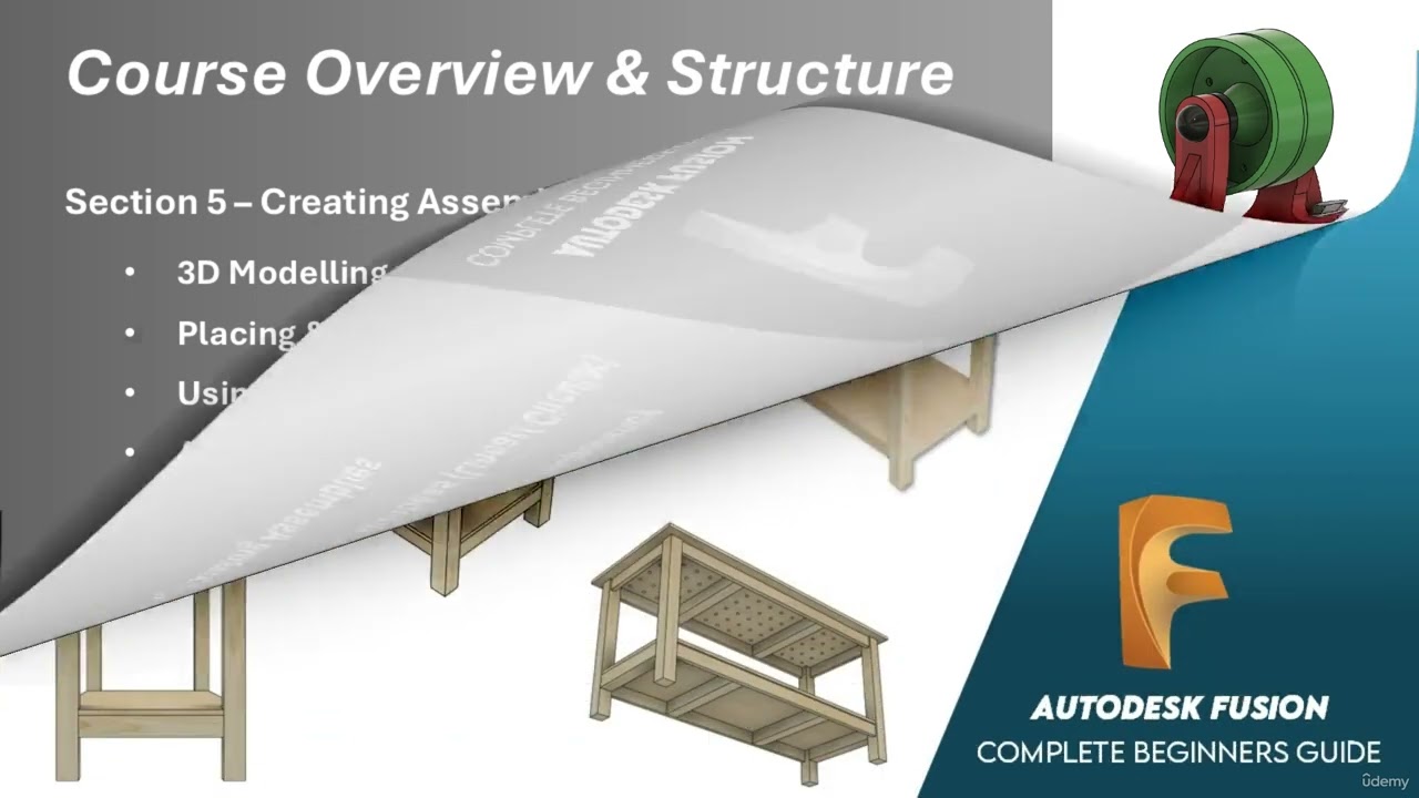 Course Introduction Fusion 360 Training Tutorial 1