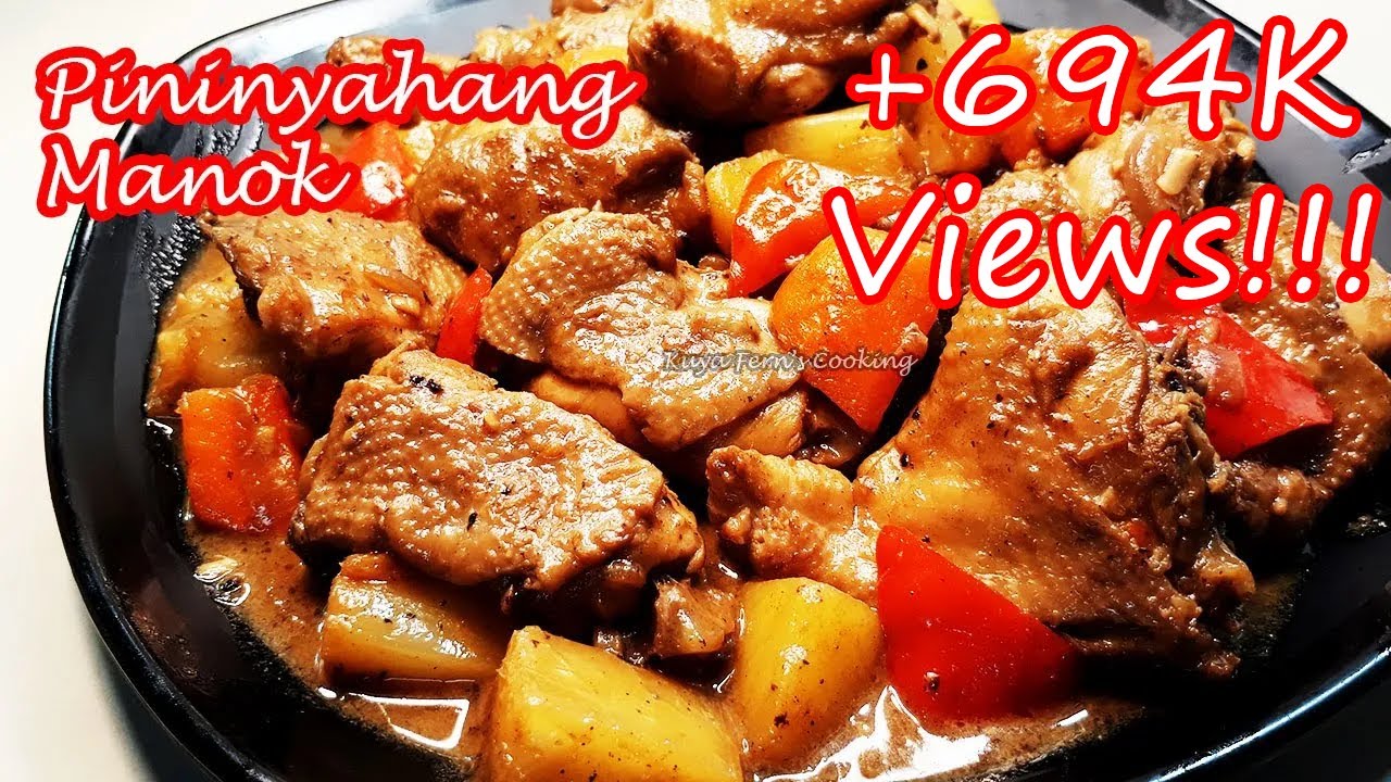 EASIEST PININYAHANG MANOK RECIPE | YUMMY CHICKEN WITH PINEAPPLE!!!