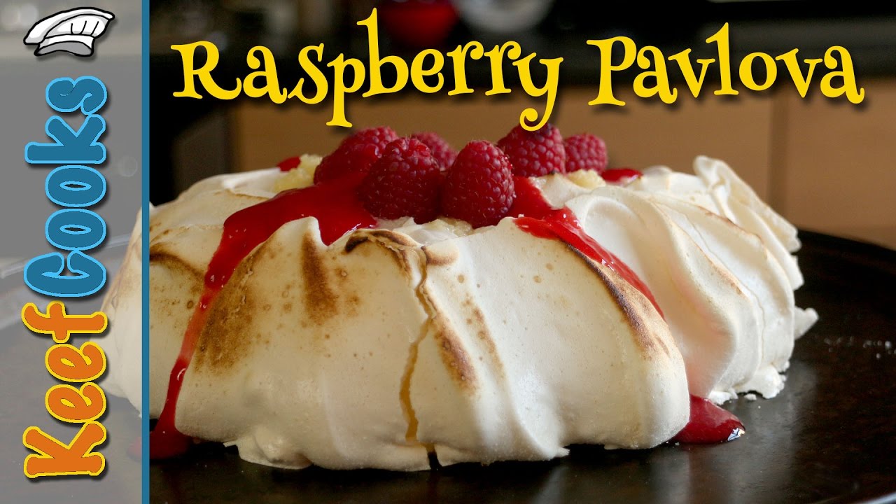 Raspberry or Strawberry Pavlova Recipe