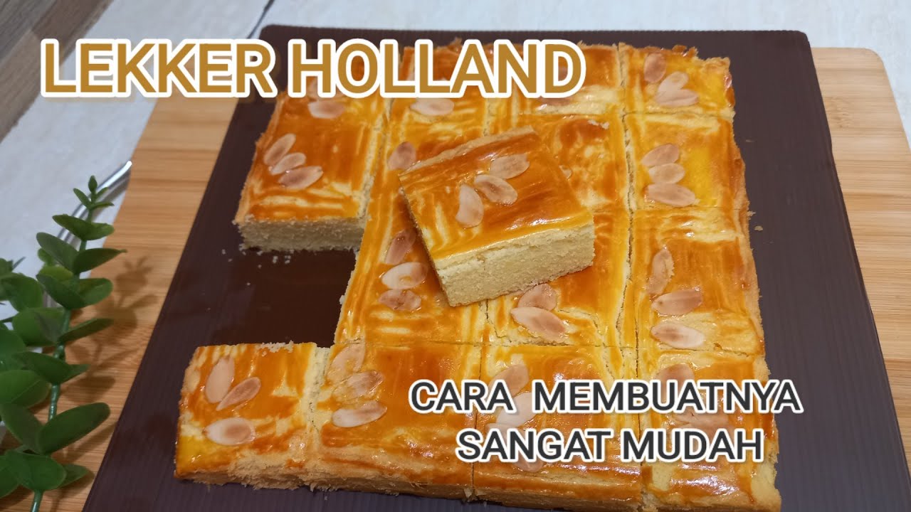 CUMA 1 TELUR BUAT LEKKER HOLLAND|| SANGAT MUDAH DAN ENAK