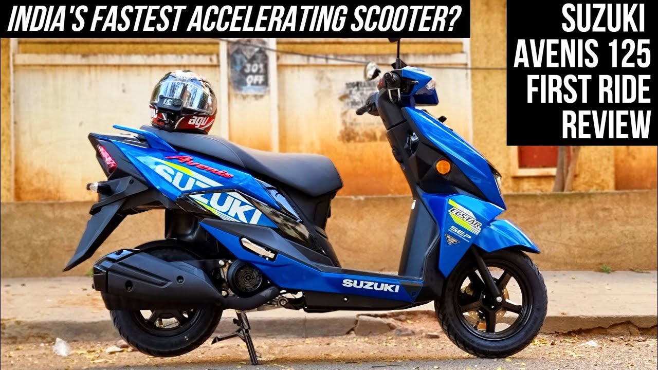 Suzuki Avenis 125 First Ride Review | Fastest Accelerating Scooter