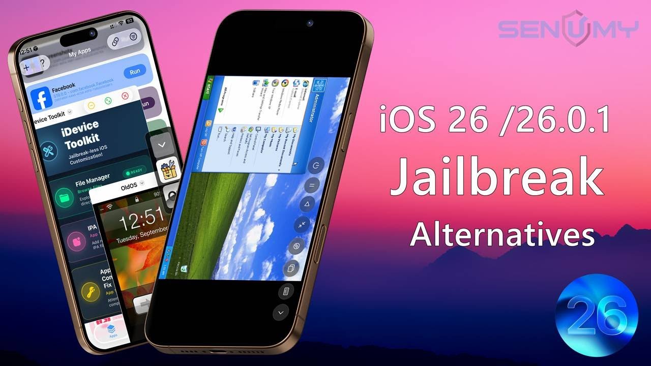 iOS 26 / iOS 26.0.1 Jailbreak Alternatives – Best Tools, Tweaks & Emulators (2025 Guide)