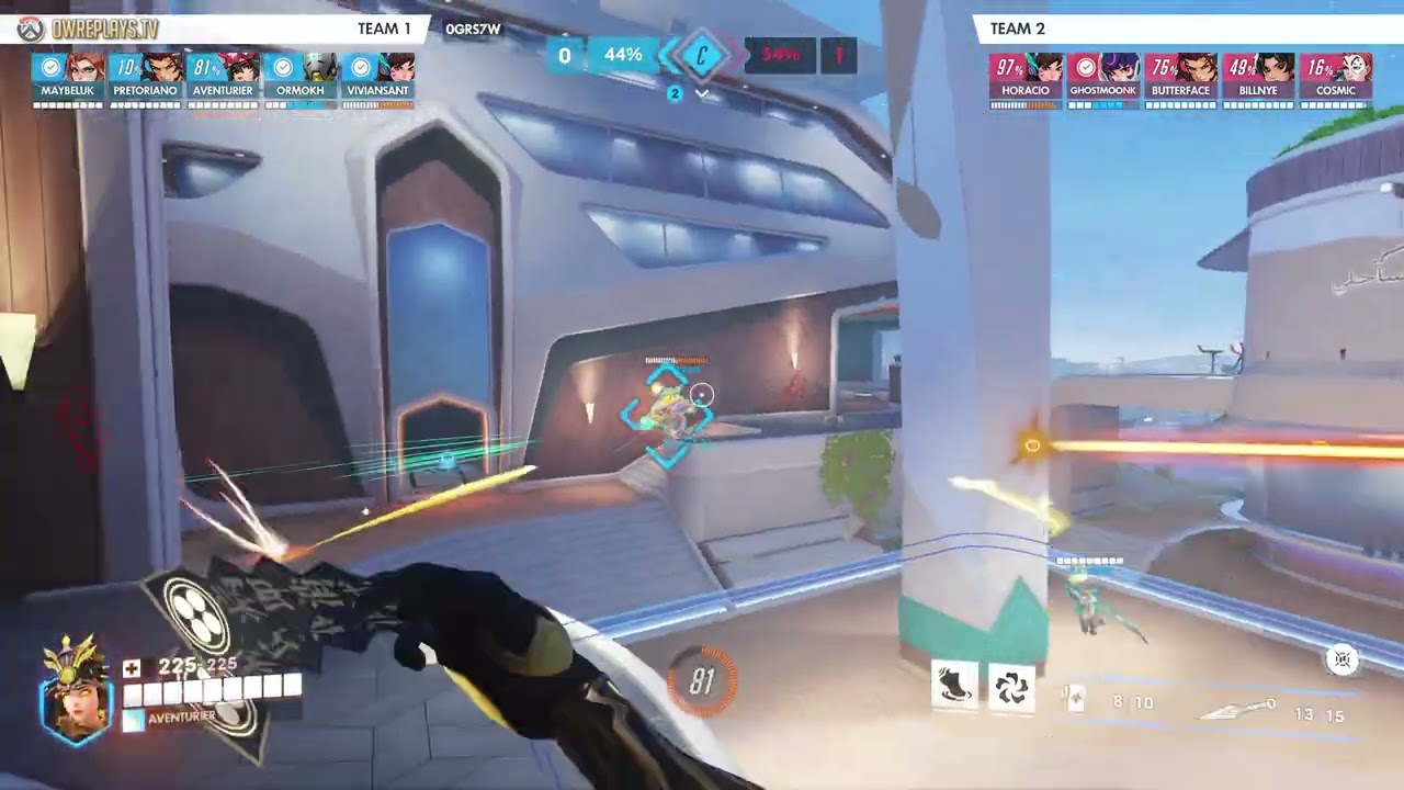 Kiriko | Loss | Aatlis | Flashpoint by AVENTURIER — Overwatch Replay 0GRS7W