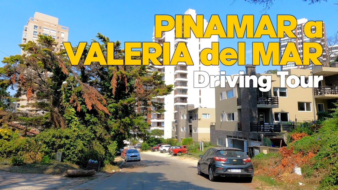 PINAMAR a VALERIA DEL MAR en Auto | ARGENTINA 4K