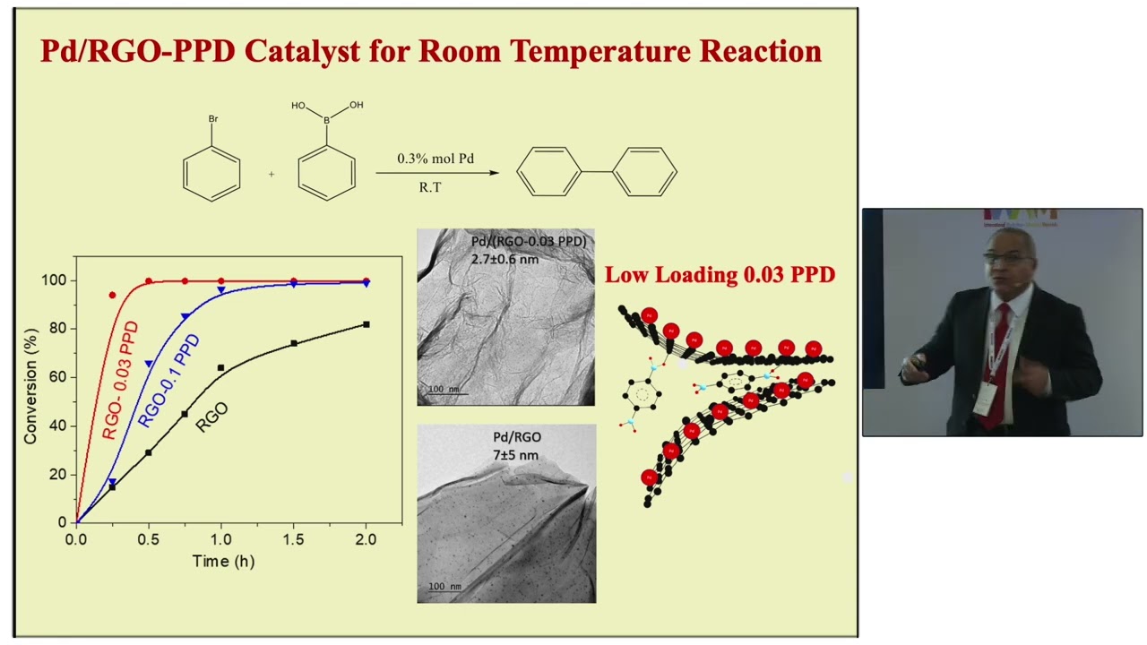 Samy El-Shall on Novel Composite Materials for Applications in Heterogeneous Catalysis at IWAM 2022