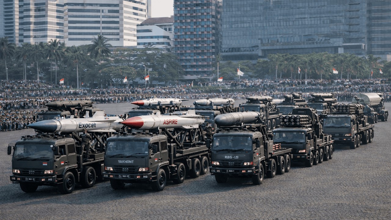 SIAGA PENUH! 7 Rudal Canggih Milik Indonesia Penjaga Laut, Darat & Udara yang Jarang Dibahas