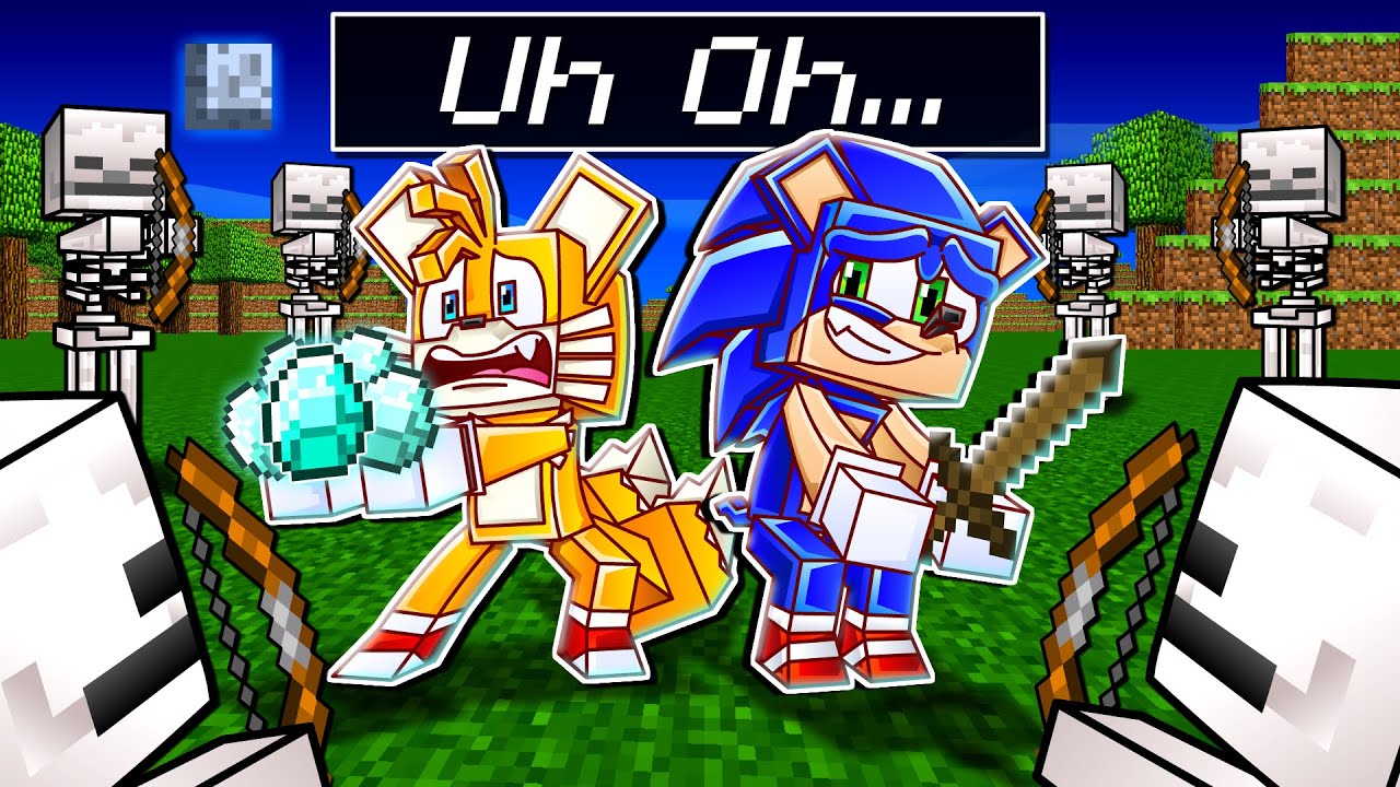 ЖИЗНЬ Соника и Тейлза в Minecraft — Sonic Minecraft Stories