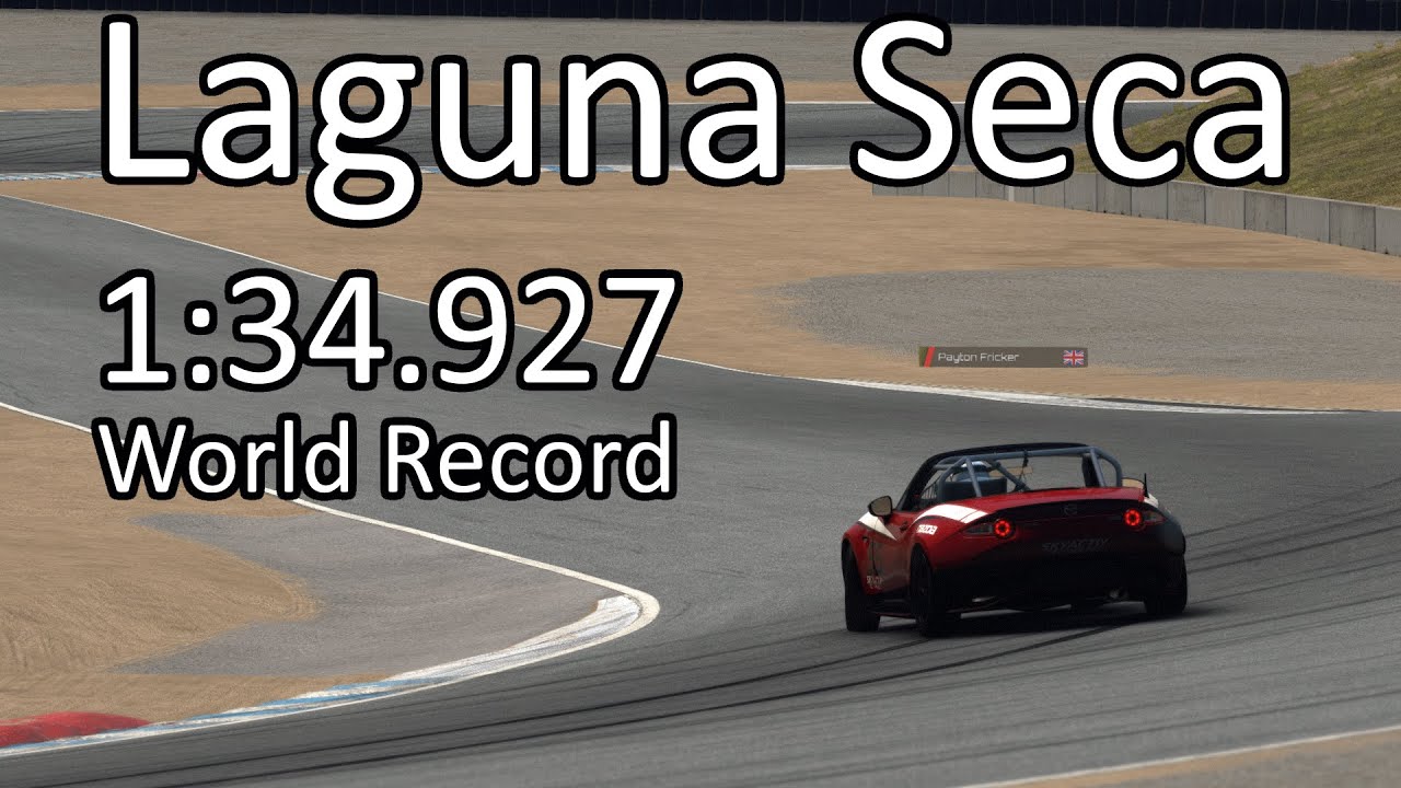 MX5 Cup @ Laguna Seca - 1:34.927 - Assetto Corsa