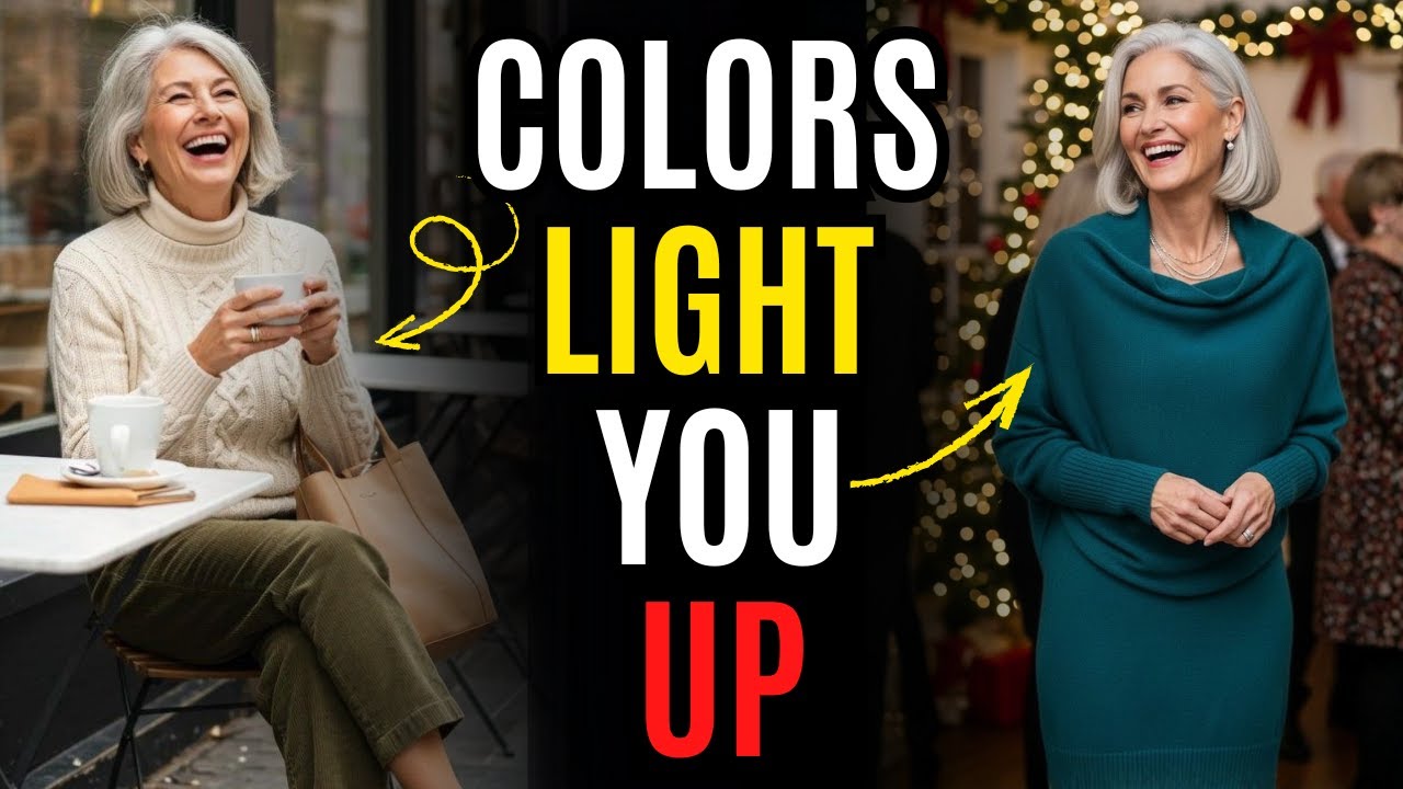8 Colors That Make Women Over 60 Look Young, Radiant And Turn Heads! (#4 Changes Everything)