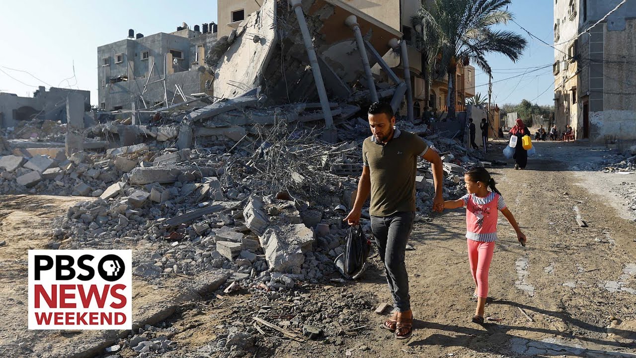Deadly airstrikes continue to pummel Gaza as Israel musters huge force on border