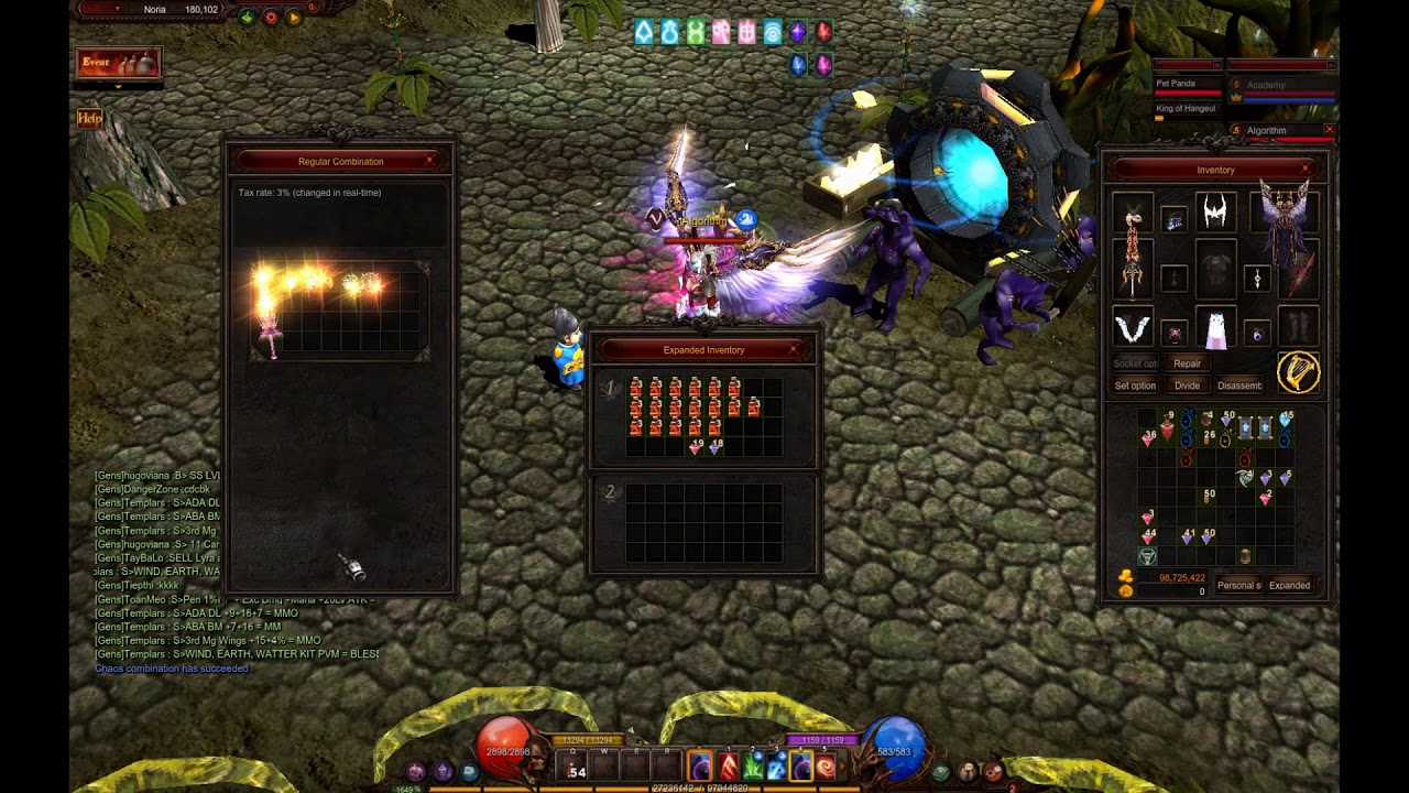 Upgrade items 9 to 13 Part 1 Alfheim Sever Muonline Webzen SS 14.1