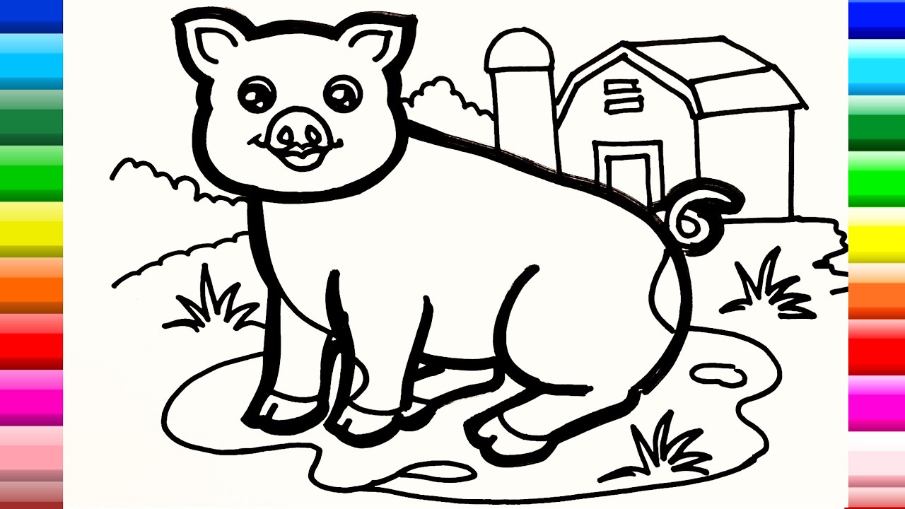Pig Drawing & Painting How to Draw Pig Drawing 