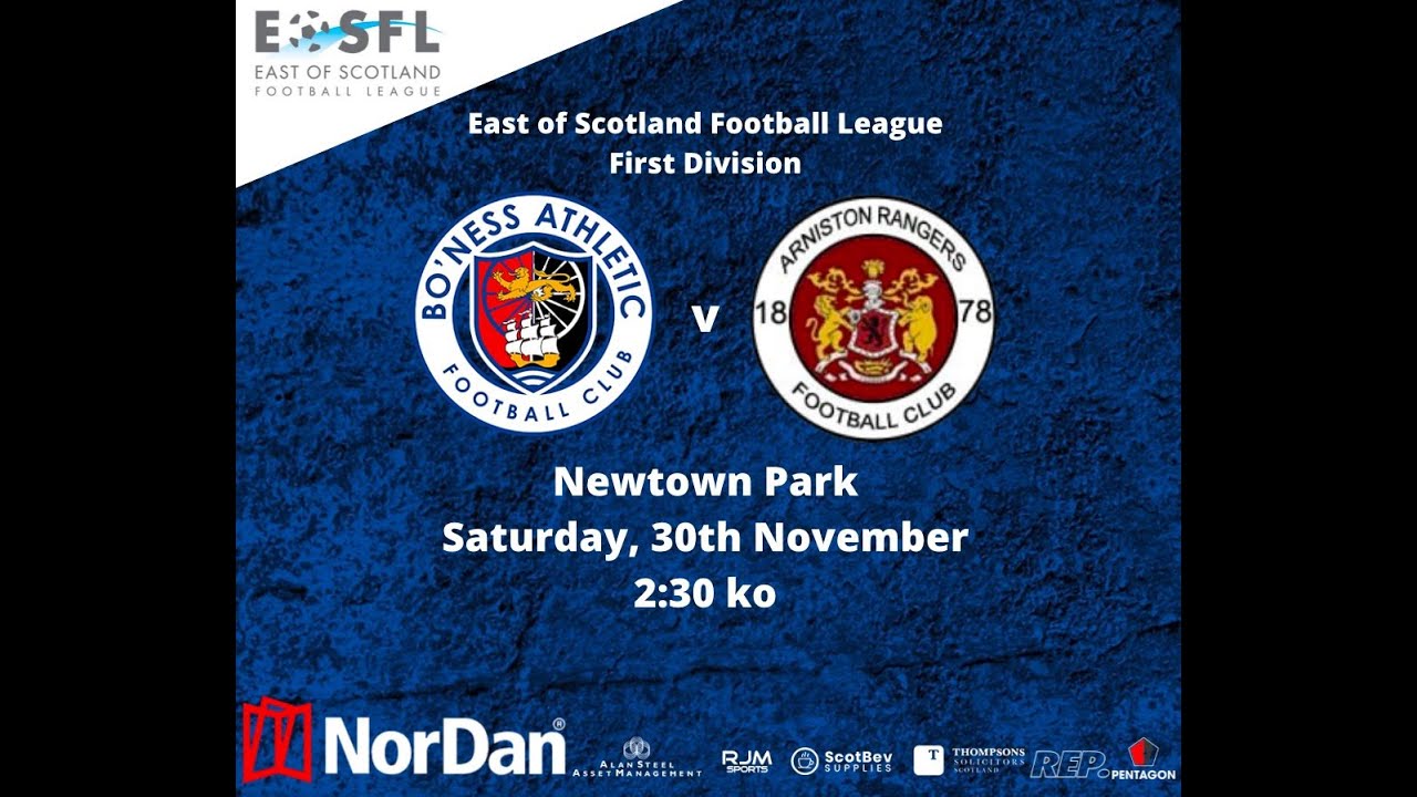 HIGHLIGHTS 2024/25 | Bo'ness Athletic 2-1 Arniston Rangers | League | 30.11.2024